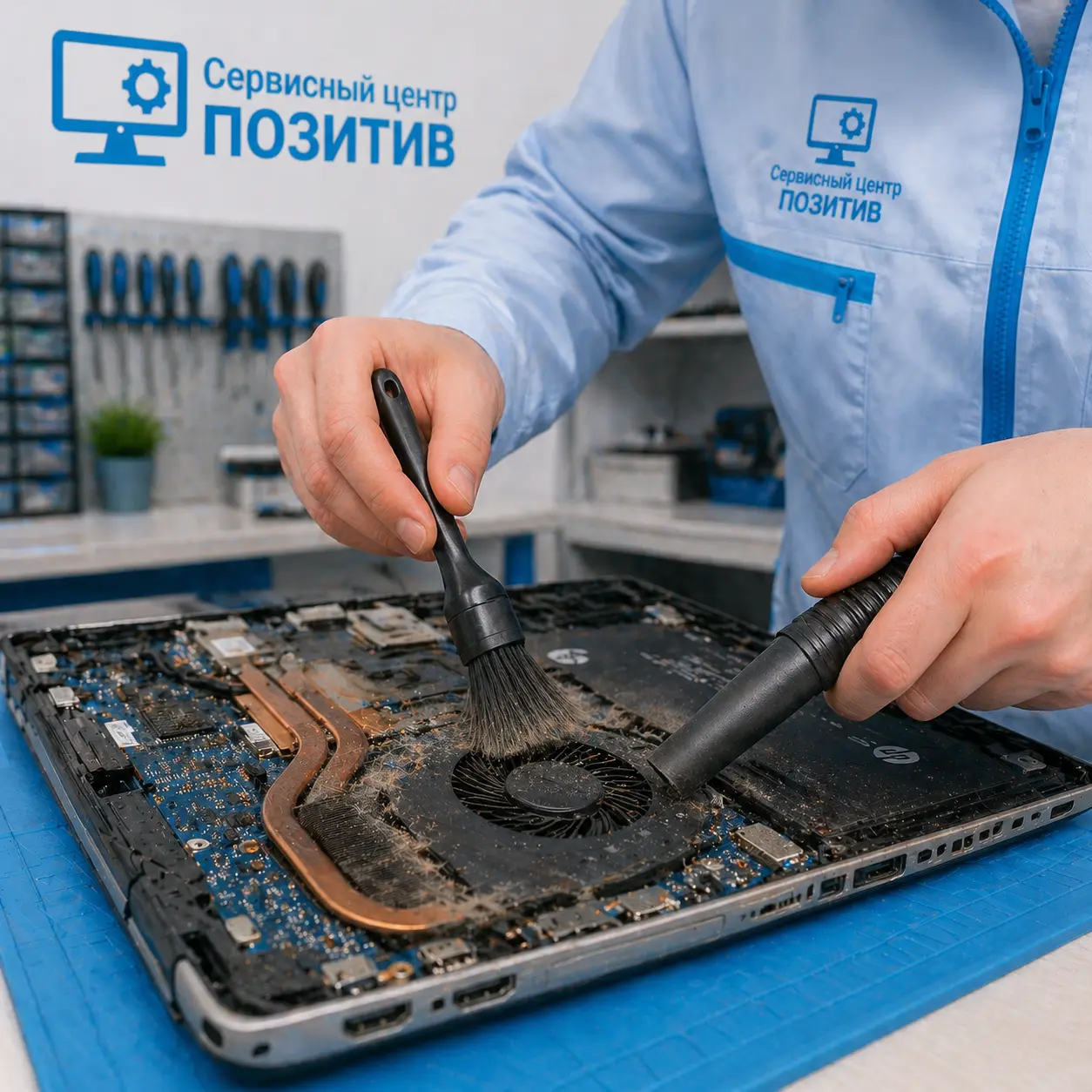 чистка ноутбука HP в Бахчисарае