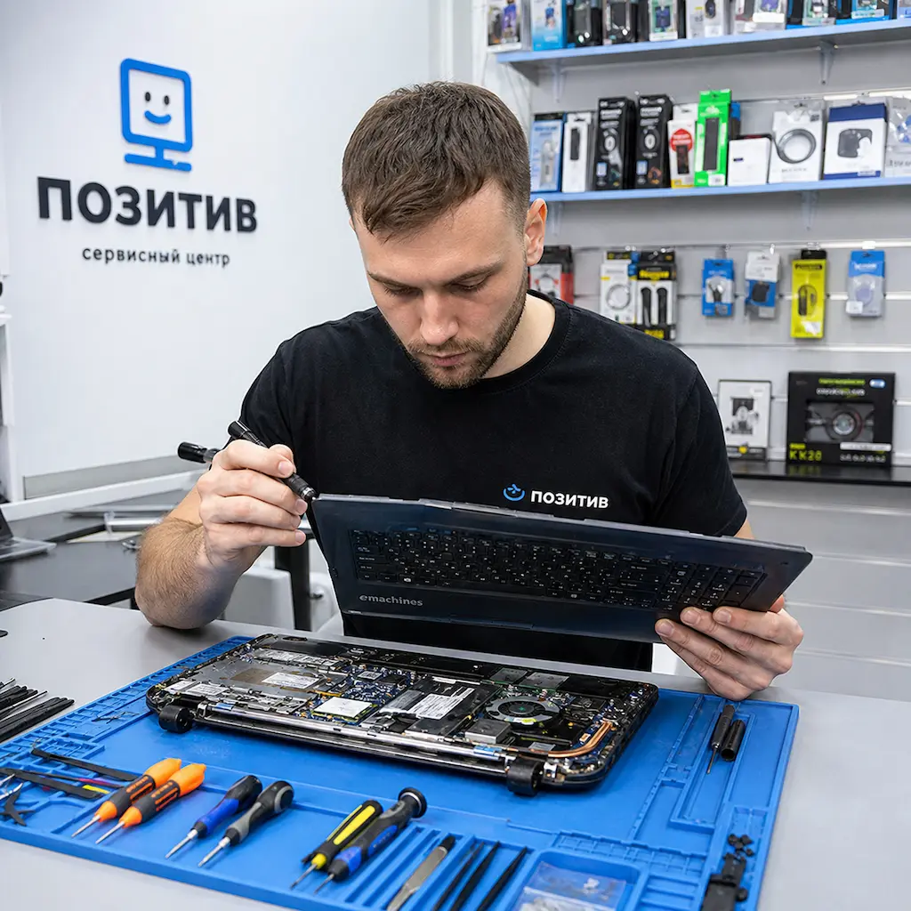 заменить клавиатуру на ноутбуке Emachines в Бахчисарае