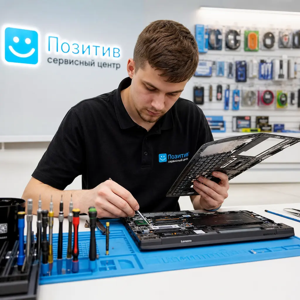 заменить клавиатуру на ноутбуке Lenovo в Бахчисарае