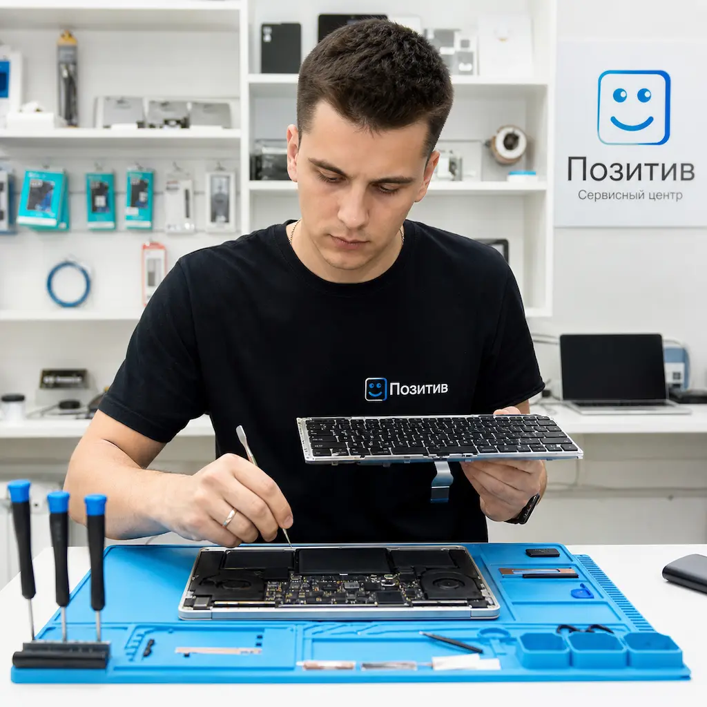 заменить клавиатуру на Apple Macbook в Бахчисарае