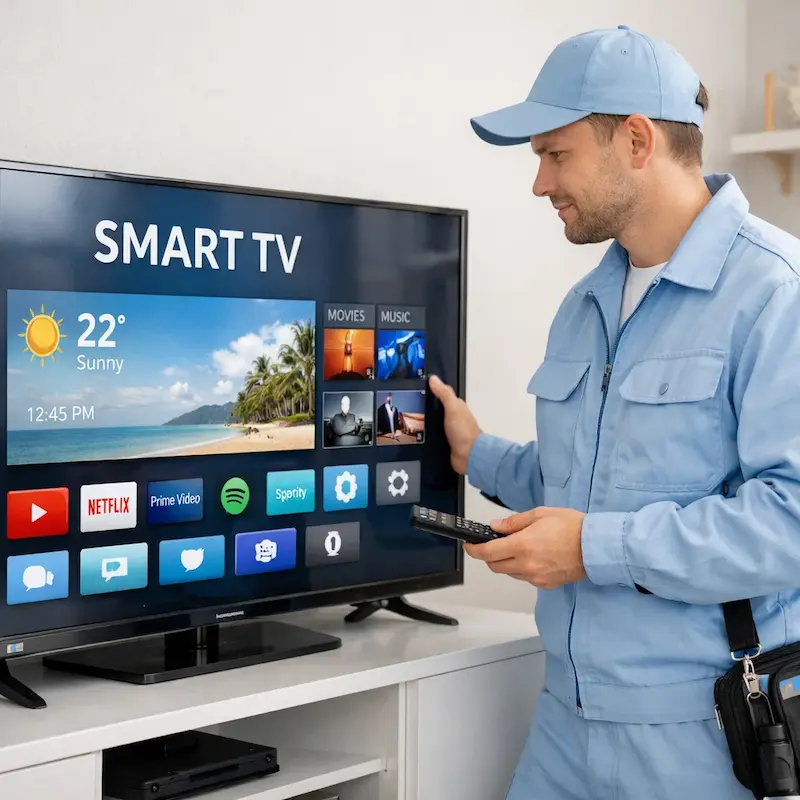 Настройка Smart TV в Бахчисарае