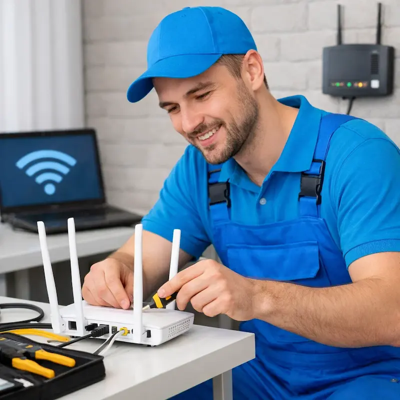 Настройка Wi - Fi в Бахчисарае