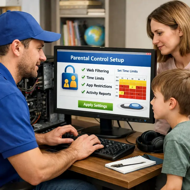 установка родительского контроля в Бахчисарае