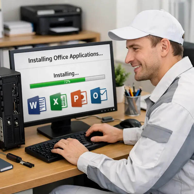 Установка и настройка программ на компьютере в Бахчисарае